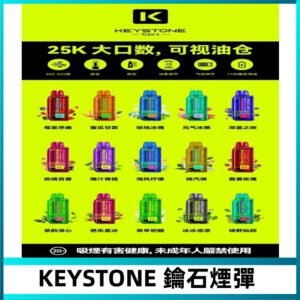鑰石KEYSTONE FLEX-3 25000口專彈專機套裝|大容量續航